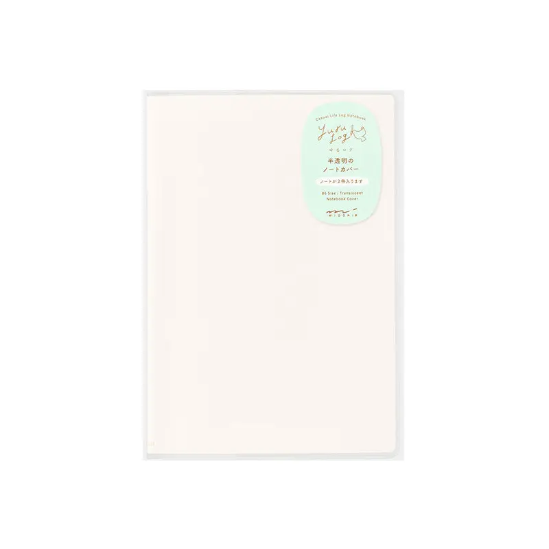 Yuru Log Notebook Cover - PVC - B6