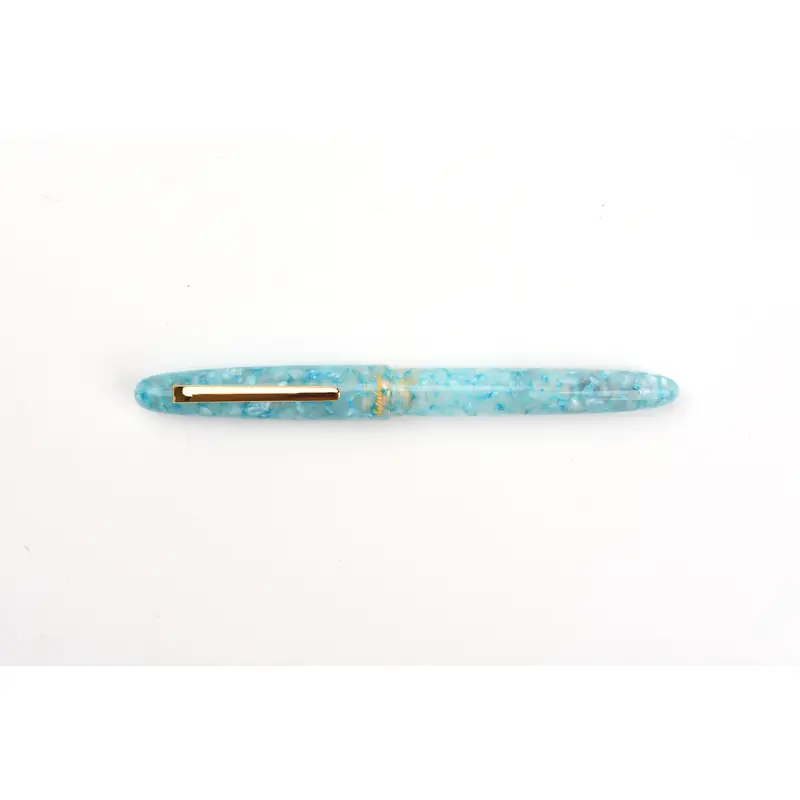 Esterbrook Estie Fountain Pen - Aqua Gold - Gold Trim - Limited Edition