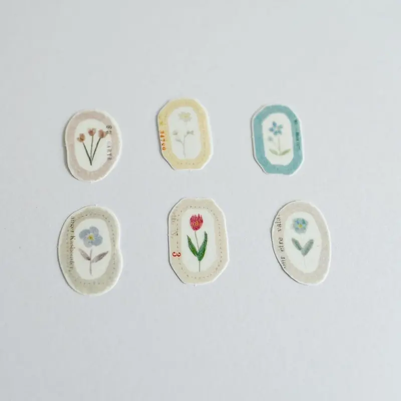 Yohaku Flake Sticker - Tsukino Waltz