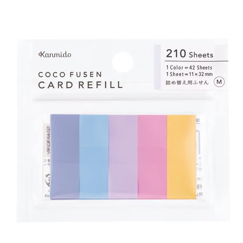 Kanmido - Coco Fusen Card Refill - Medium