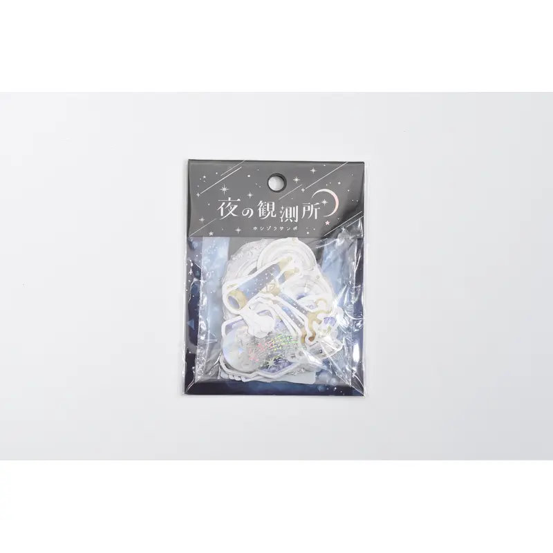 Q-Lia Starry Sky Flake Sticker - Night Observatory