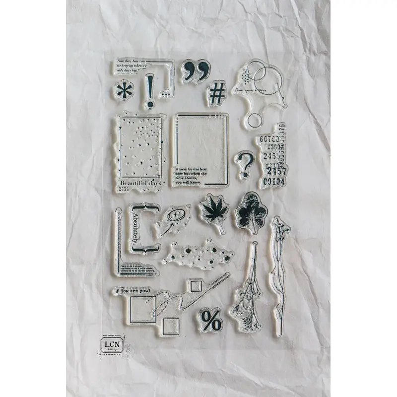 LCN Clear Stamp - Sentence - Vol. 1