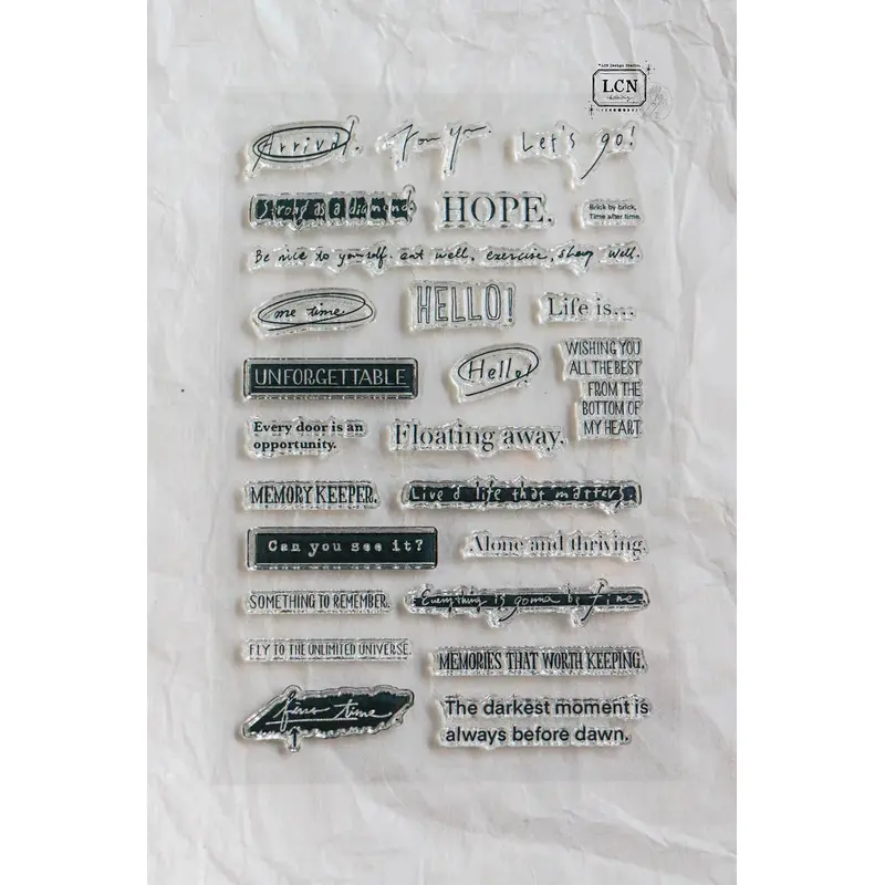 LCN Clear Stamp - Sentence - Vol. 3