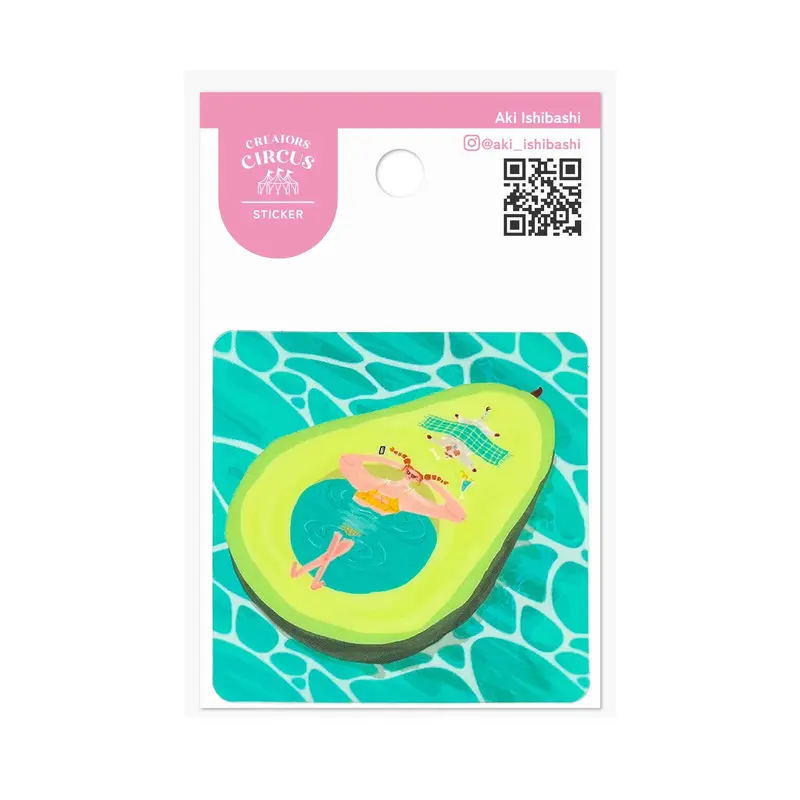 Frontier - CREATORS CIRCUS Sticker - Aki Ishibashi