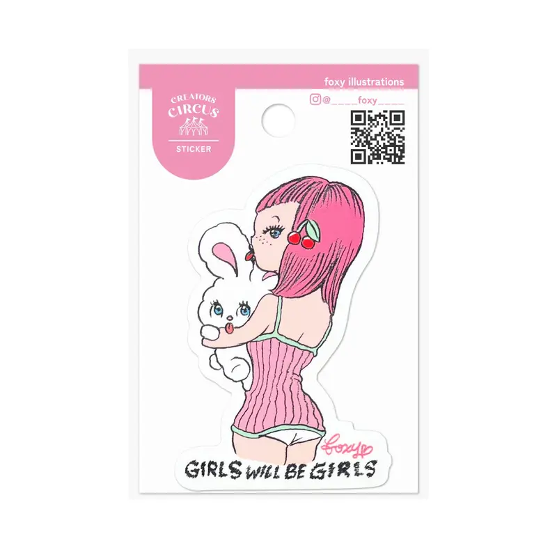 Frontier - CREATORS CIRCUS Sticker - Foxy Illustrations