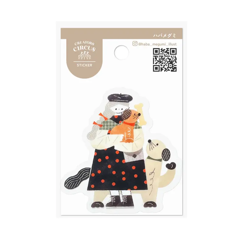 Frontier - CREATORS CIRCUS Sticker - Haba Megumi ()