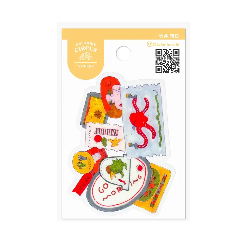 Frontier - CREATORS CIRCUS Sticker - Haruhi Takei