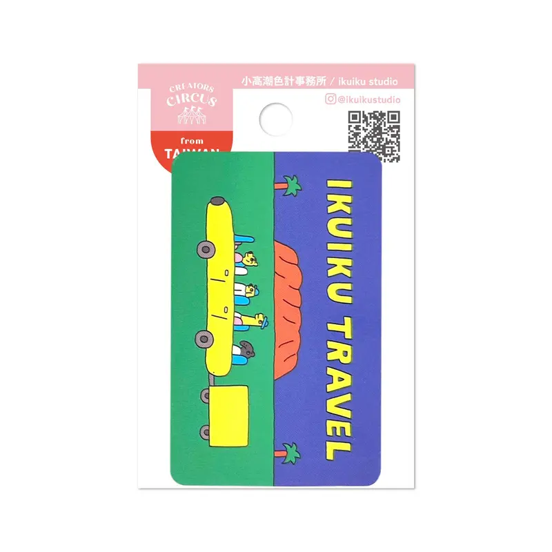 Frontier - CREATORS CIRCUS Sticker - ikuiku studio