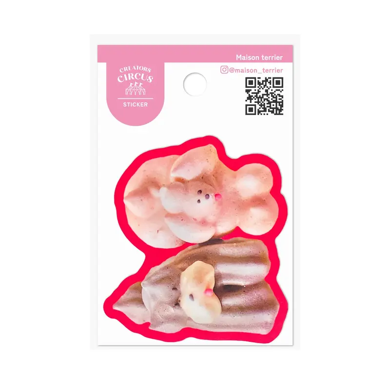 Frontier - CREATORS CIRCUS Sticker - Maison terrier