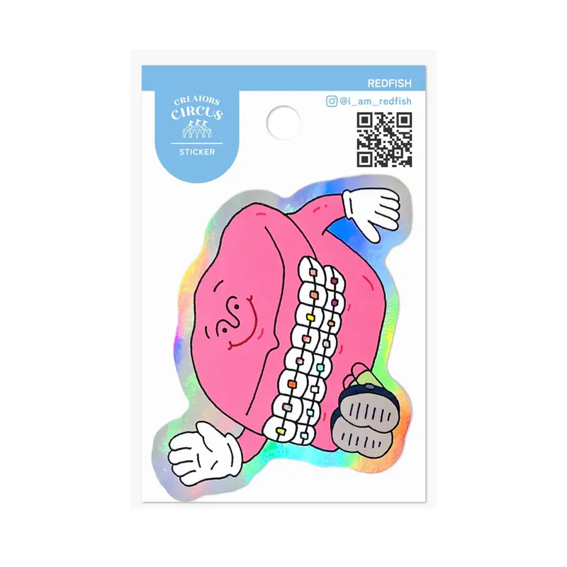 Frontier - CREATORS CIRCUS Sticker - REDFISH