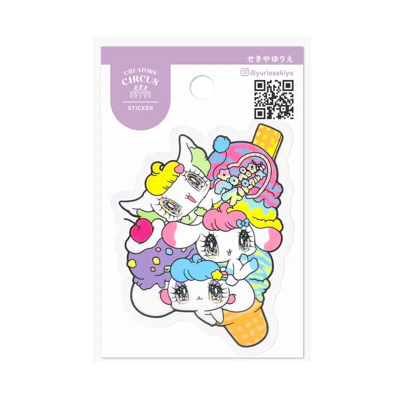 Frontier - CREATORS CIRCUS Sticker - Yurie Sekiya ()