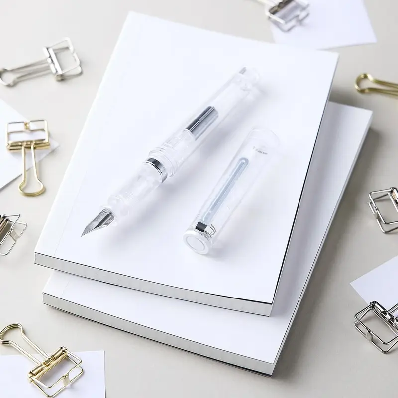 Sailor - TUZU Fountain Pen - Glassy - Crystal White - Limited Edition