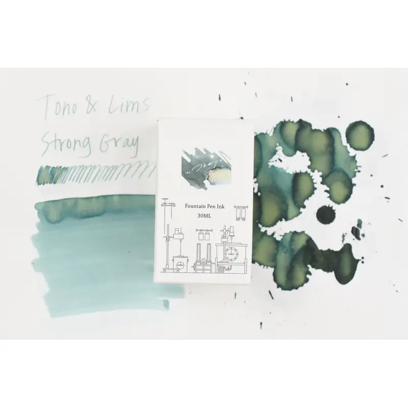 Tono & Lims Ink Bottle - Friendship - (Strong Gray) - 30ml