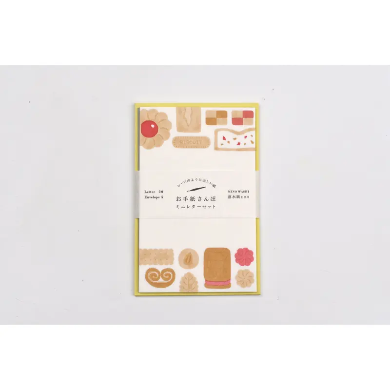 Furukawa Paper - Walking Series - Baked Confectionery Letter Set