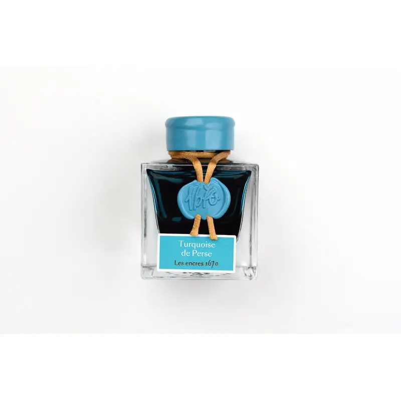 J. Herbin - 1670 Turquoise de Perse - 50mL bottled ink