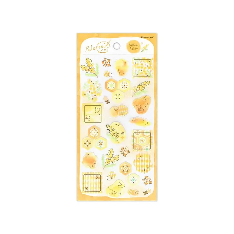 NB - Large Transparent Sticker Sheet - Palette - Maze