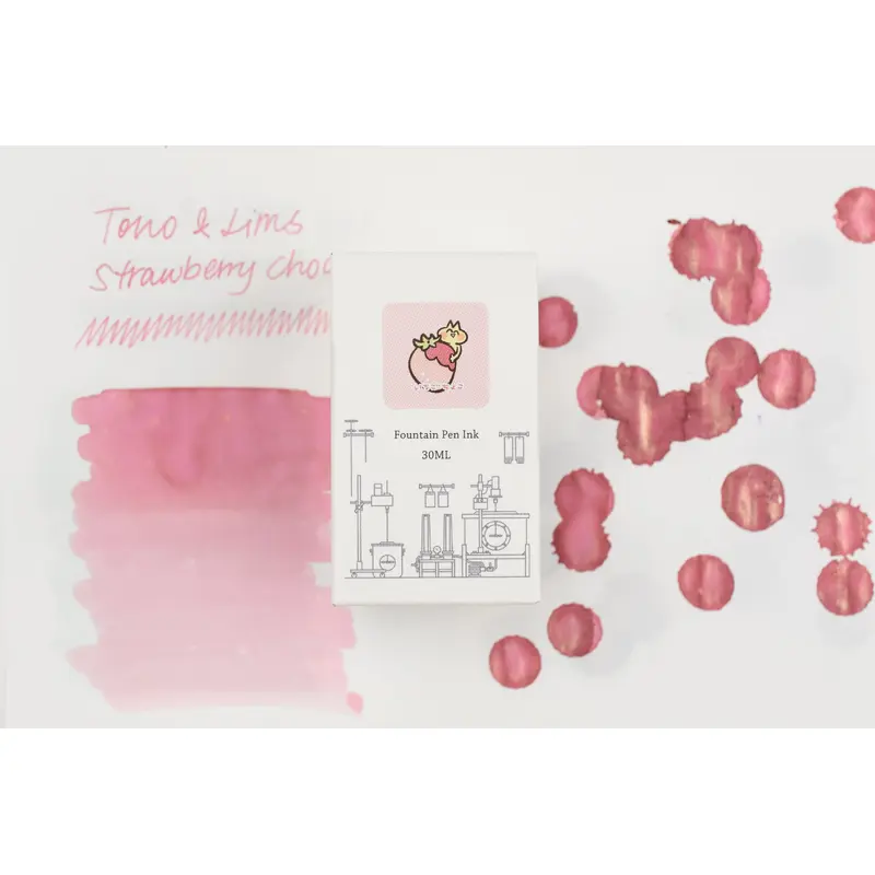 Tono & Lims Ink Bottle - Friendship - (Strawberry Choco) - 30ml