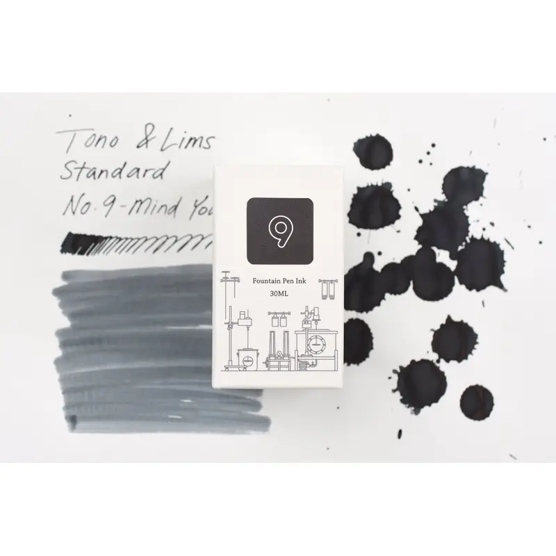 Tono & Lims Ink Bottle - Standard - No. 9 - Mind Your Gap - 30ml