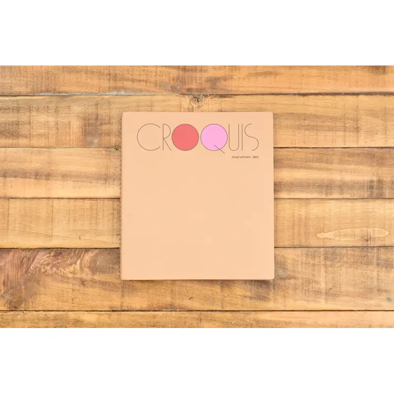 Croquis Sketchbook - SQ Size - 60 gsm Cream Paper