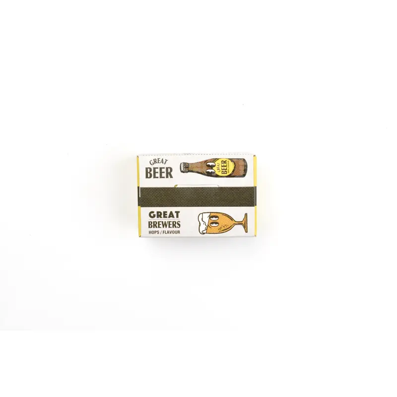 Greeting Life Flake Stickers - Beer