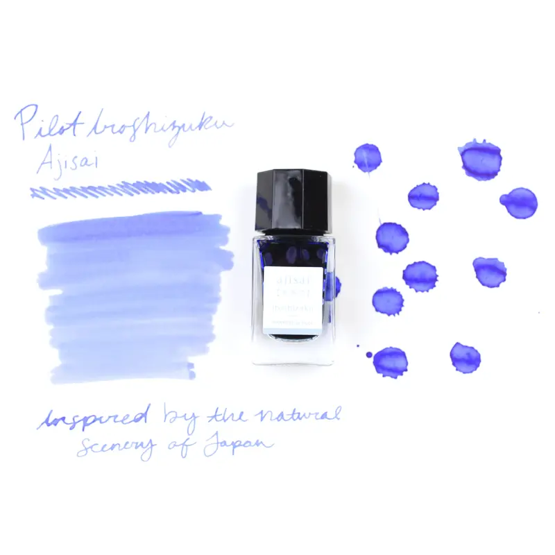 Pilot Iroshizuku Ink - Ajisai - 15 mL Bottle Ink