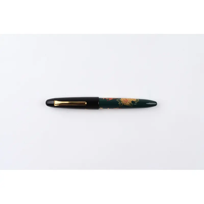 Sailor 1911 King of Pen Maki-e Fountain Pen - Hanafuda - Ino-shika-cho - Limited Edition