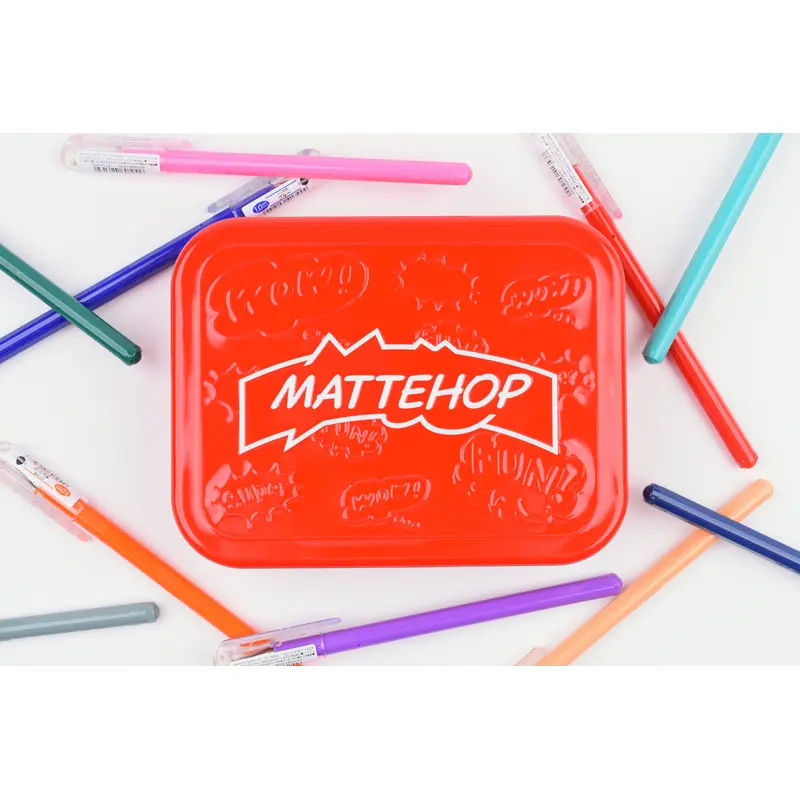 Pentel MATTEHOP Gel Pen - Complete Set - 21 Colors