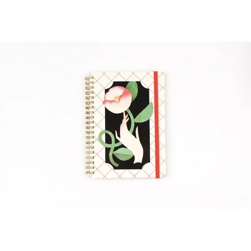 HITOTOKI Ring Notebook - Comic Size - Flower Picking