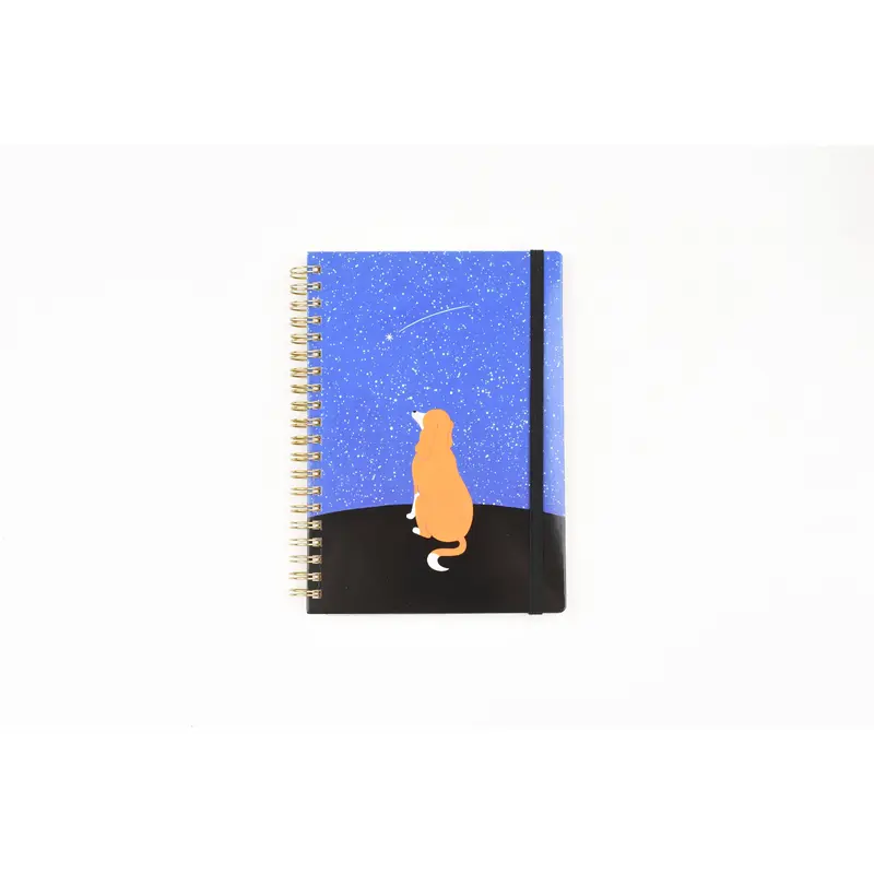 HITOTOKI Ring Notebook - Comic Size - Starry Sky