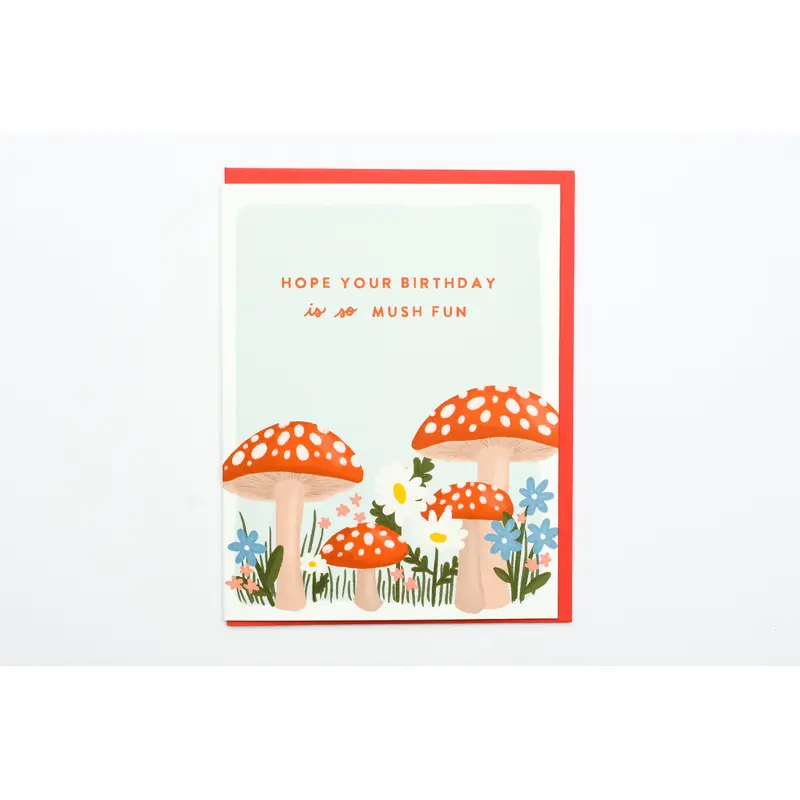 Mushroom Birthday