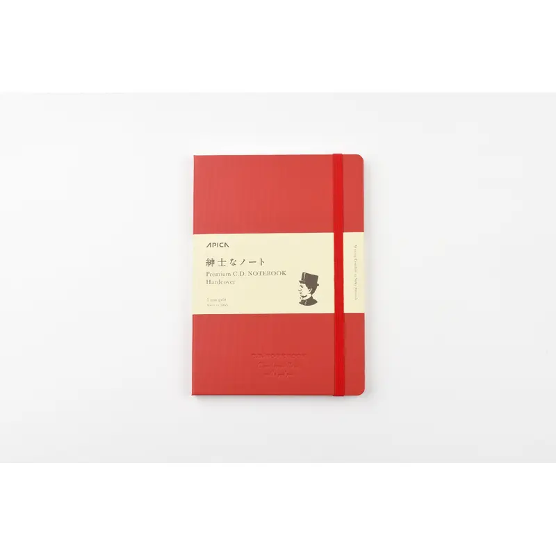 Apica Premium C.D. Hard Cover Notebook  - A5 - Grid