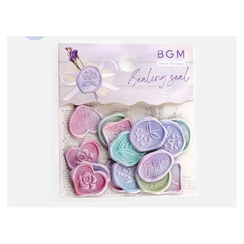 BGM Deco Sticker - Sealing Seal - Botanical Garden