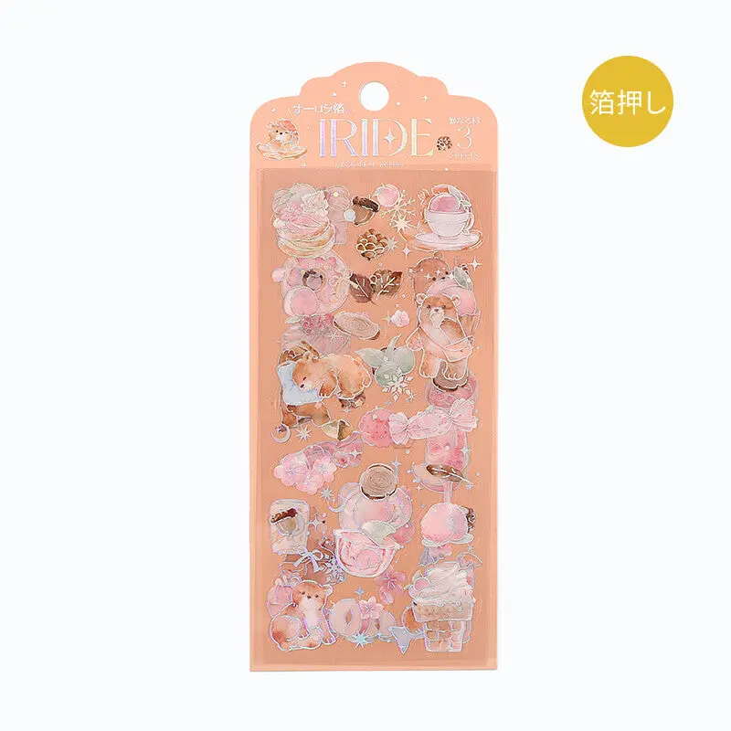 BGM - Foil Stamping Iride Sticker Sheets - Bear