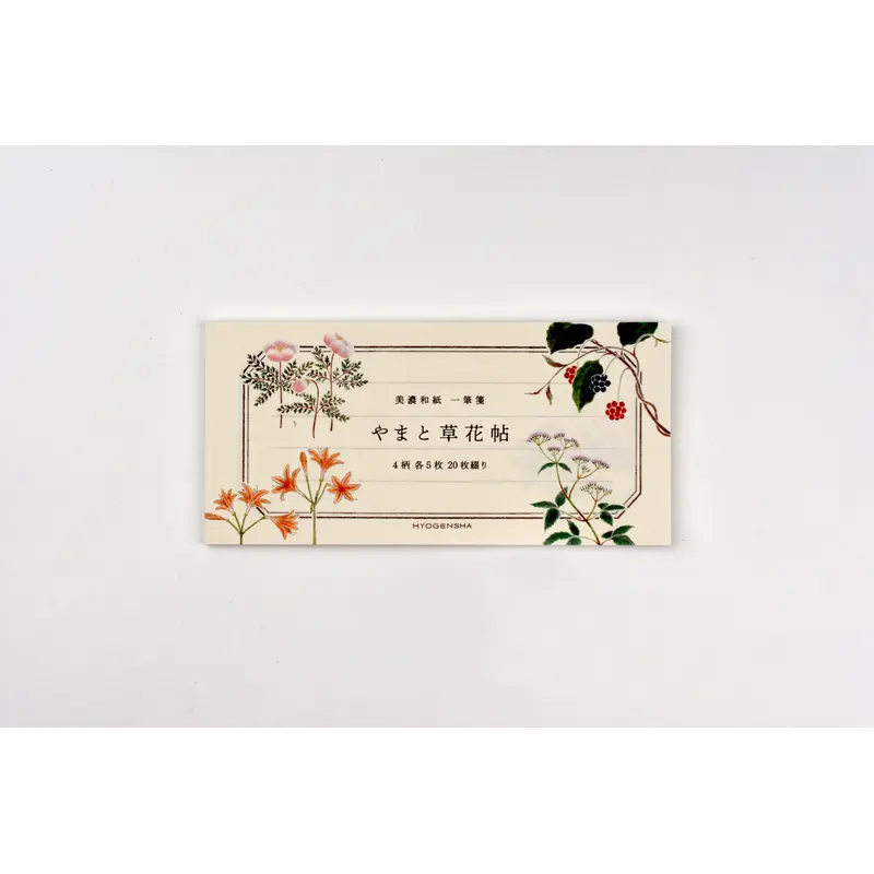 Cozyca - Shikanone - Notepad - Yamato Flower Book - Horizontal Ruled