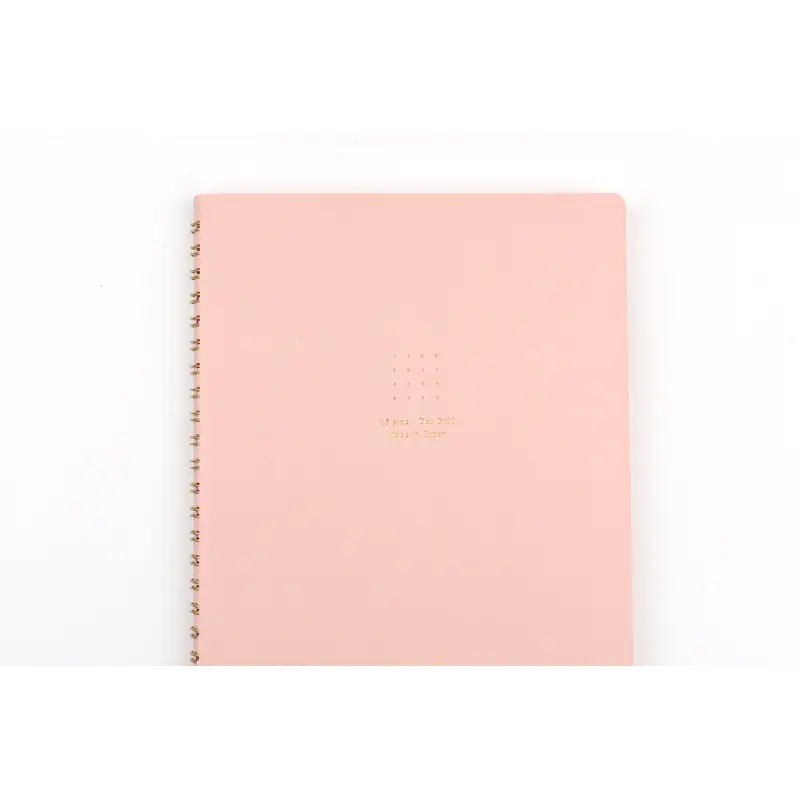 MD Ring Notebook Soft Color - A5 - Dot Grid - Pink
