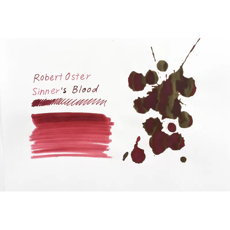 Robert Oster Signature Ink - Sinner's Blood - 50ml