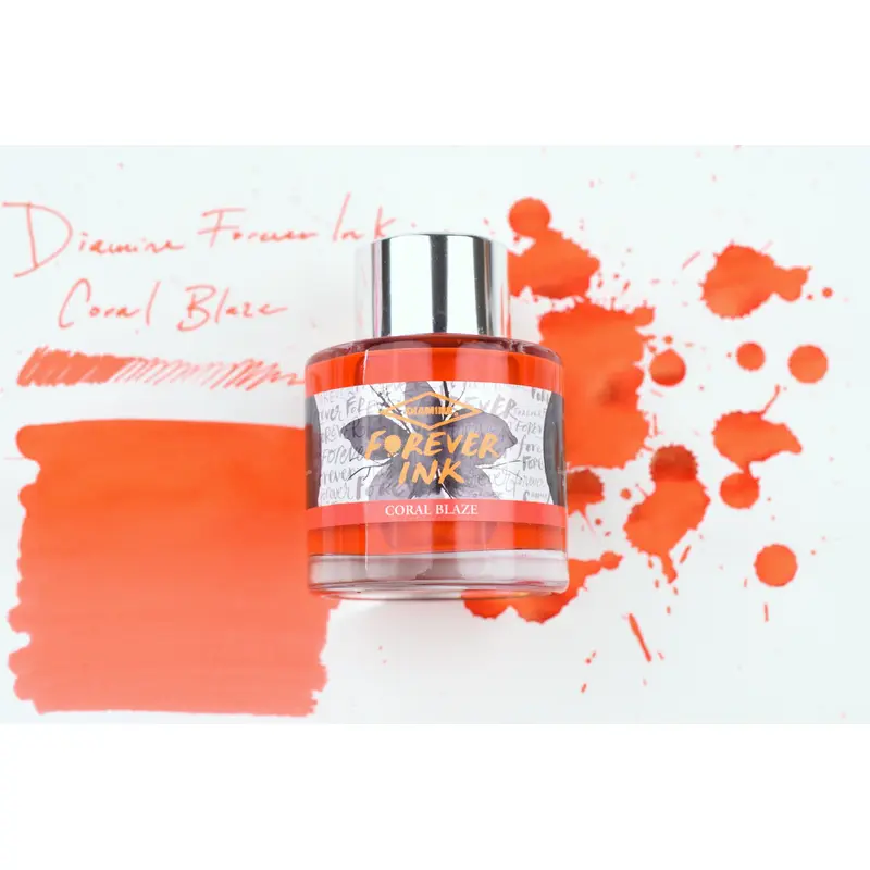 Diamine Forever Inks - Coral Blaze - 50mL