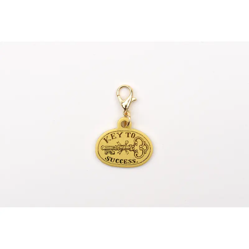 LCN Brass Charm - Key to Success