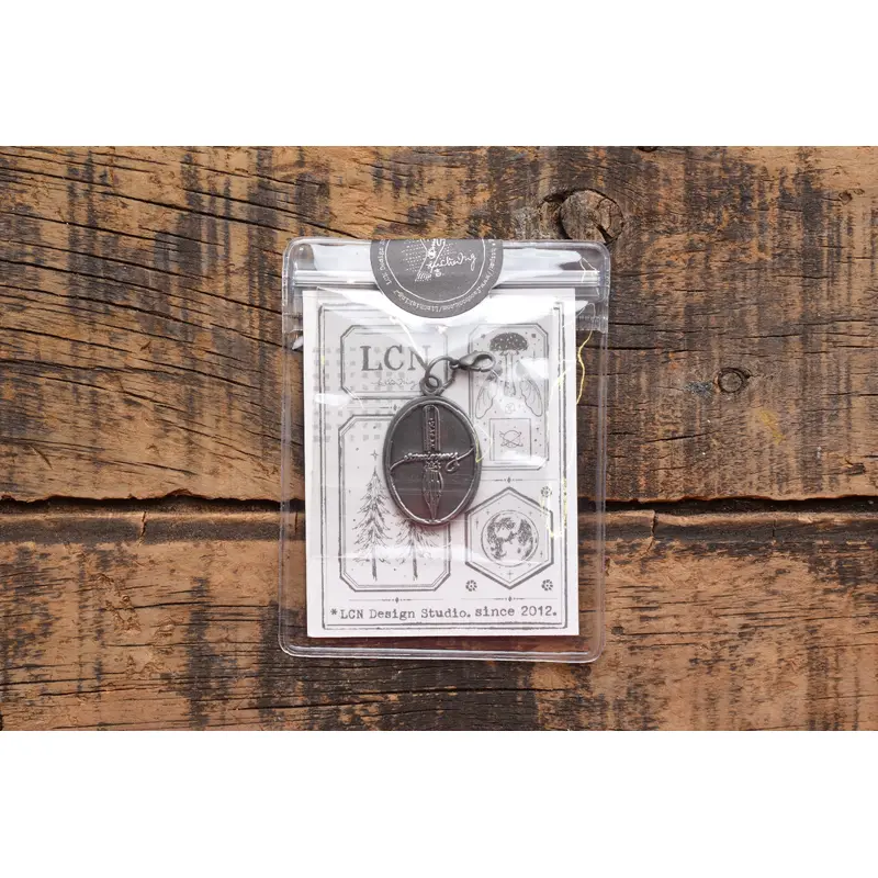 LCN Brass Charm - Stationery Addict