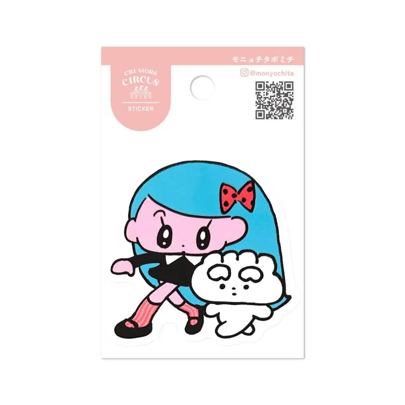 Frontier - CREATORS CIRCUS Sticker - Monyochitapomichi ()