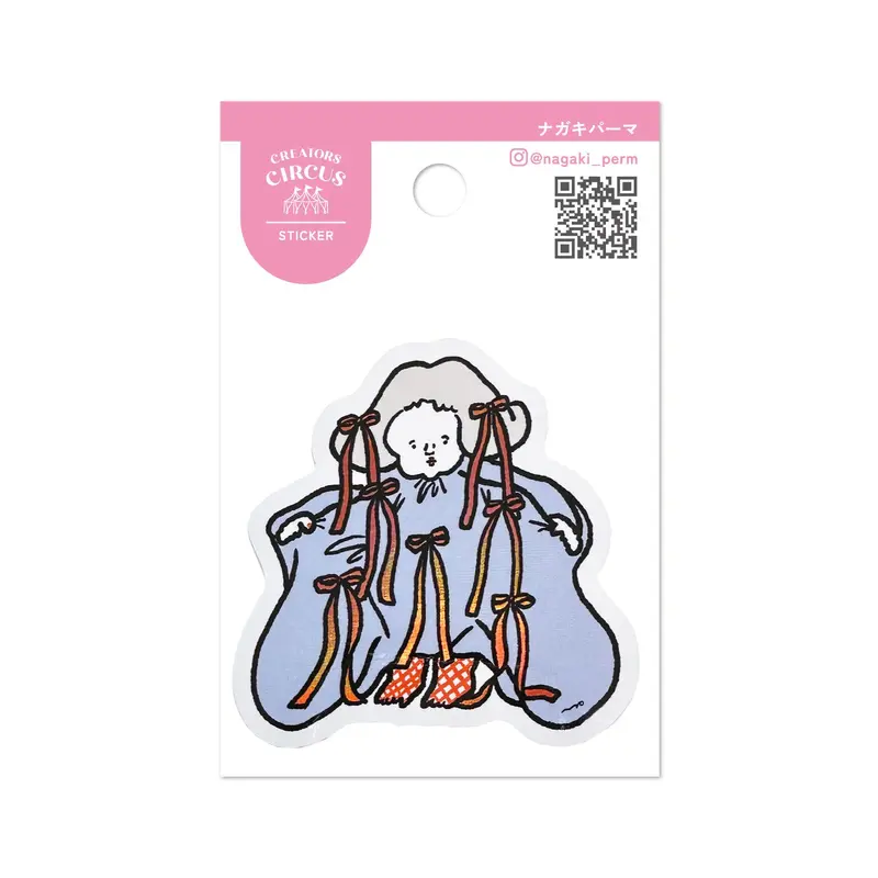 Frontier - CREATORS CIRCUS Sticker - Nagaki Perm ()