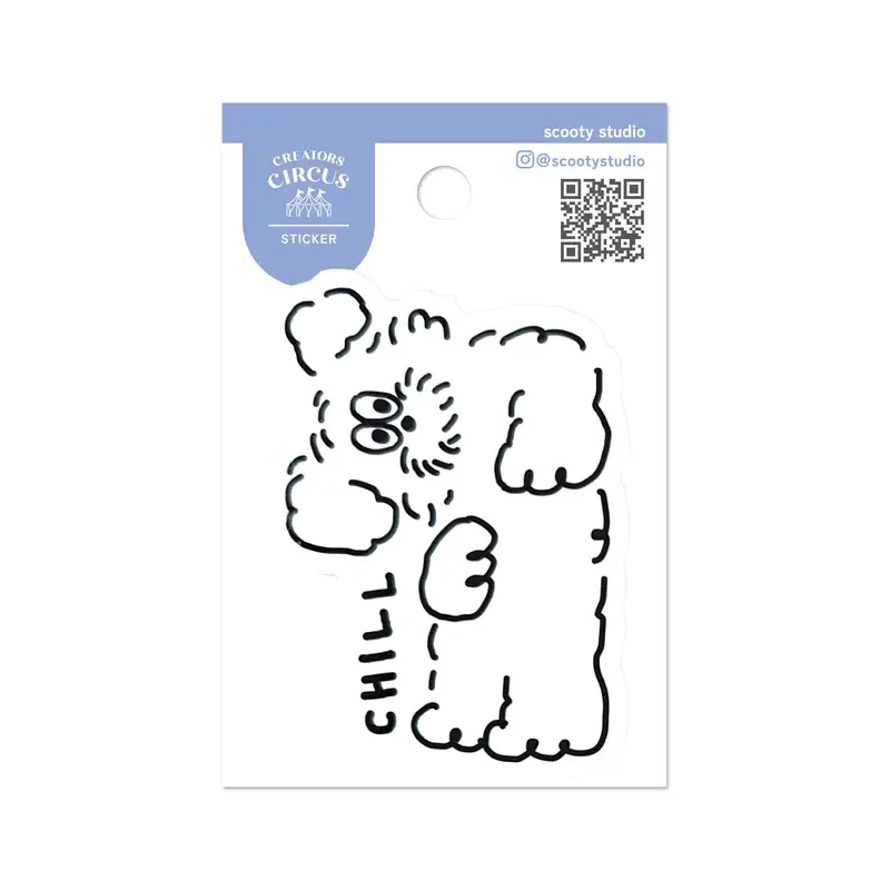 Frontier - CREATORS CIRCUS Sticker - Scooty Studio