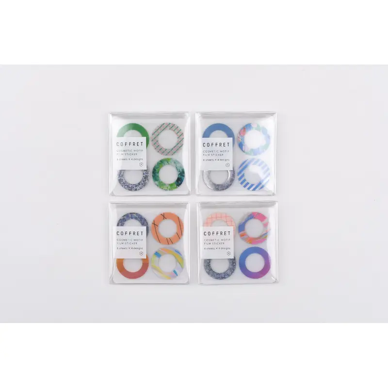 Hitotoki Coffret Cosmetic Motif Film Sticker - Ring