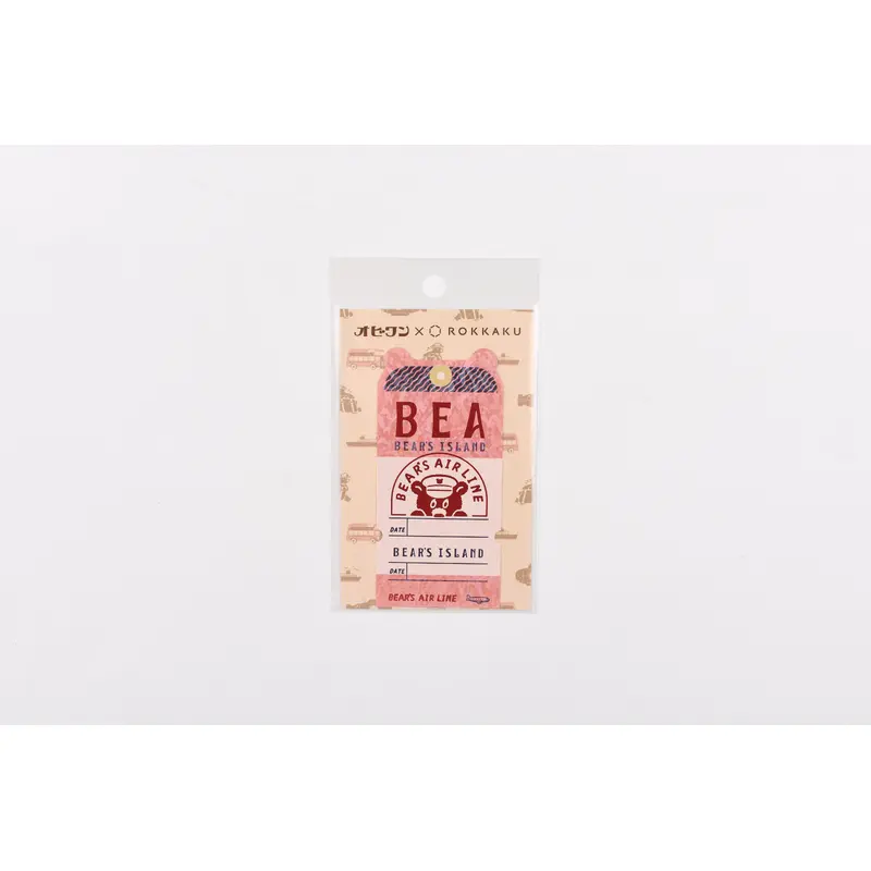 ROKKAKU x Ob1 Holographic Foil Sticker - Bear's Ticket