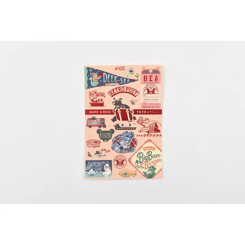 ROKKAKU x Ob1 Postcard - Bear's