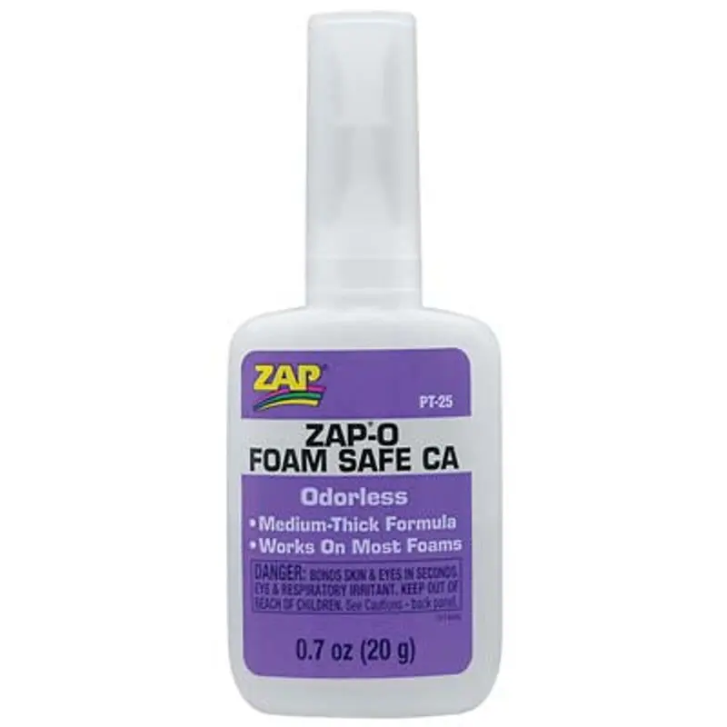 ZAP-O FOAM SAFE CA GLUE .7oz