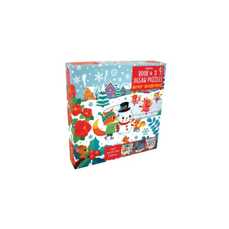 WINTER WONDERLAND - BOOK & 3 JIGSAW PUZZLES - TAPLIN. SAM