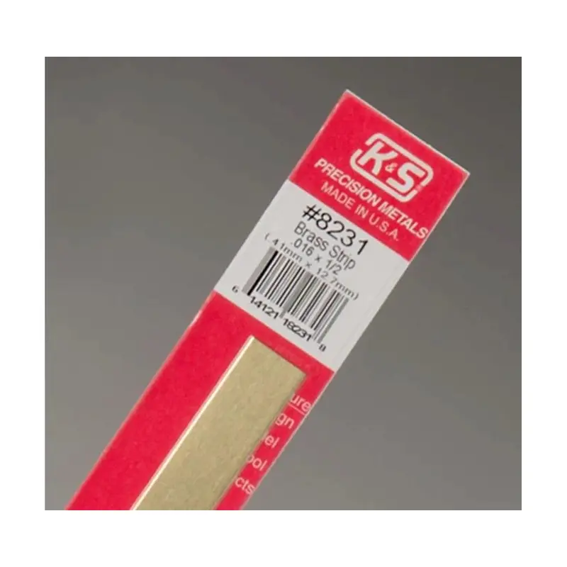 #231 BRASS STRIPS .016X1/2X12