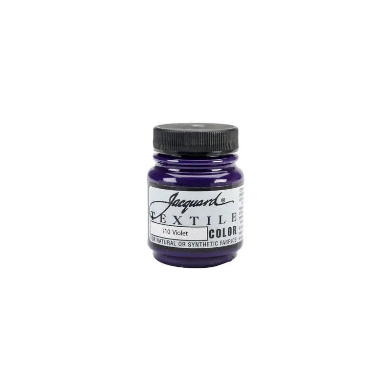 VIOLET 110 FABRIC PAINT 2.25 OZ JAQUARD TEXTILE