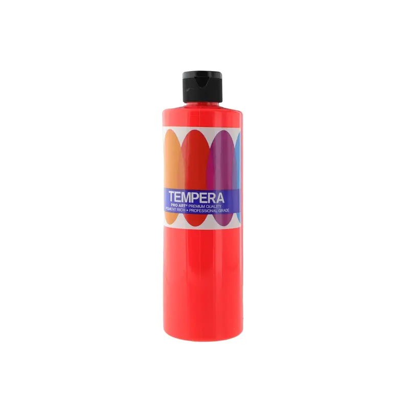 **16Oz Flur Red Tempera